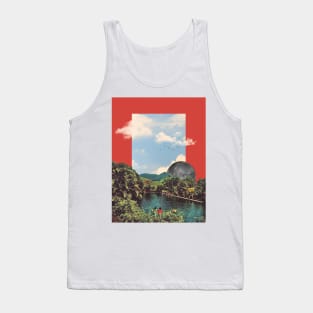 Nothing Unusual - Surreal/Collage Art Tank Top